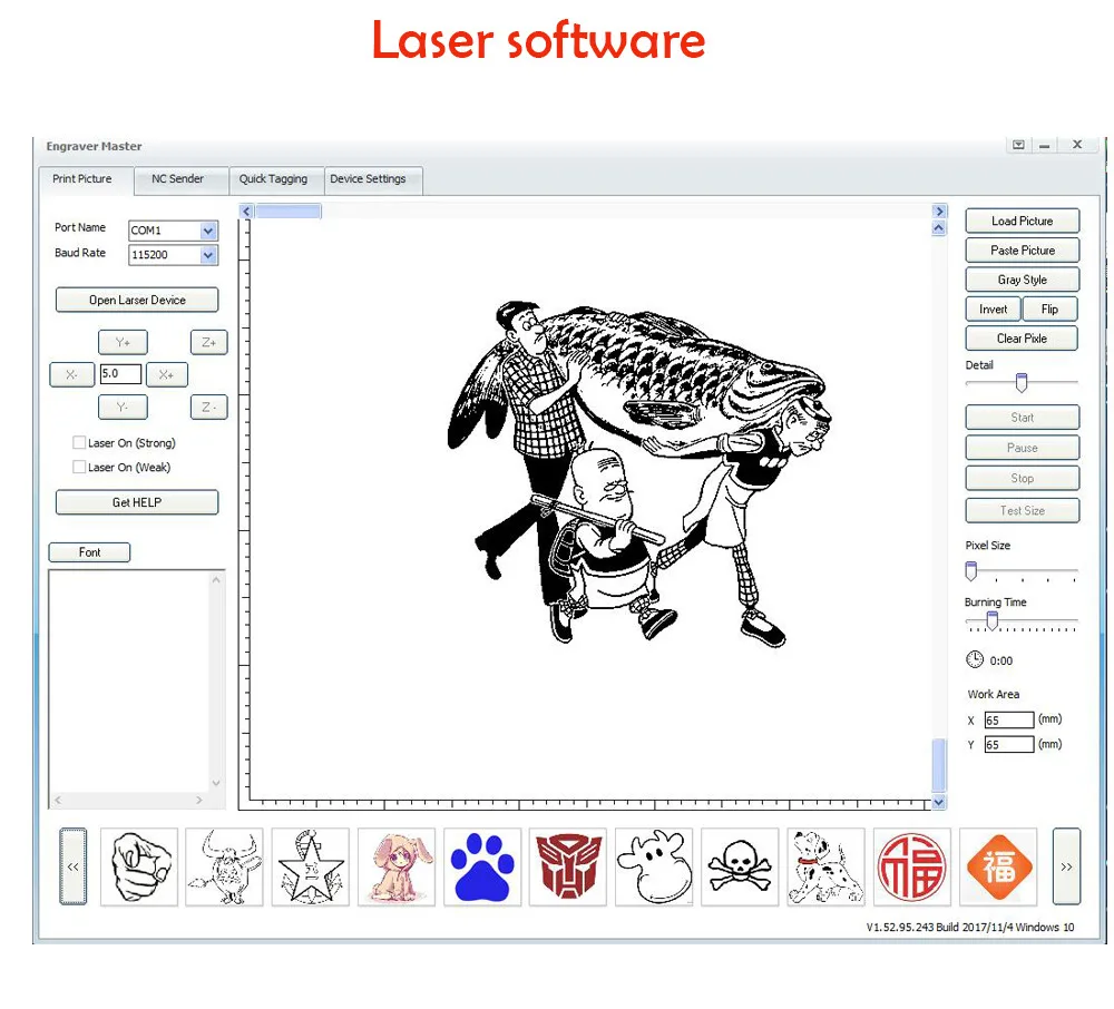 Supercarver laser engraver software download