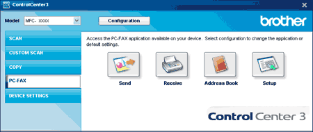 Pc fax brother software download
