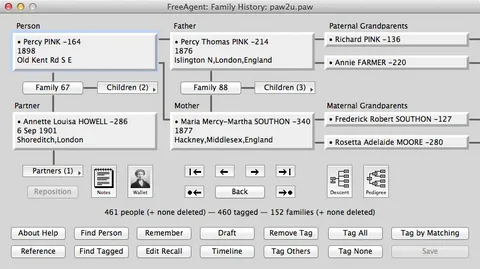 Paf genealogy software free download