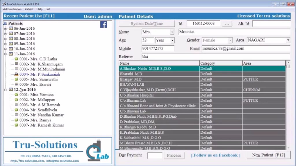 Patient record software free download