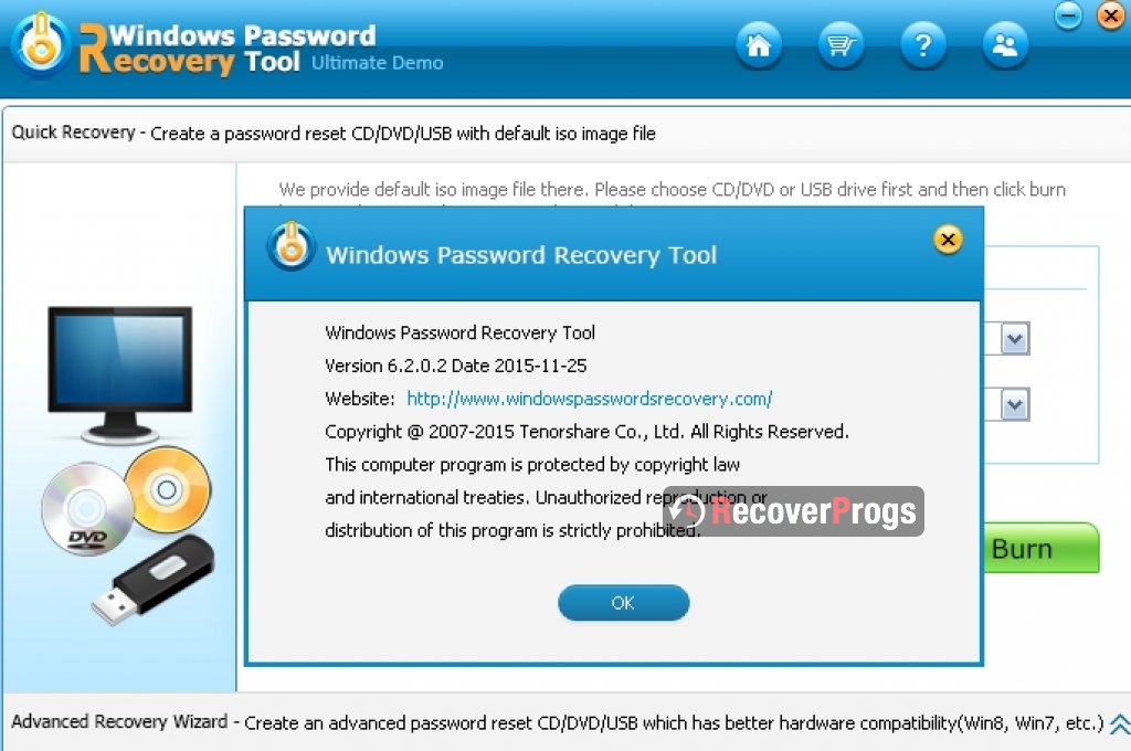 Password reset software free download