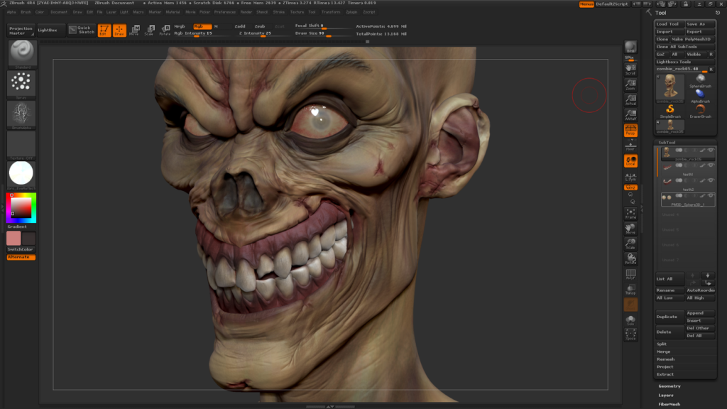 Zbrush light setup download