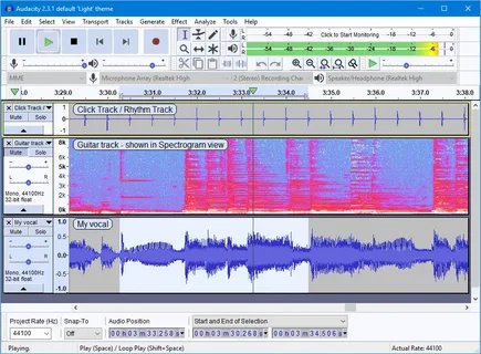 Audacity software for windows Free Download