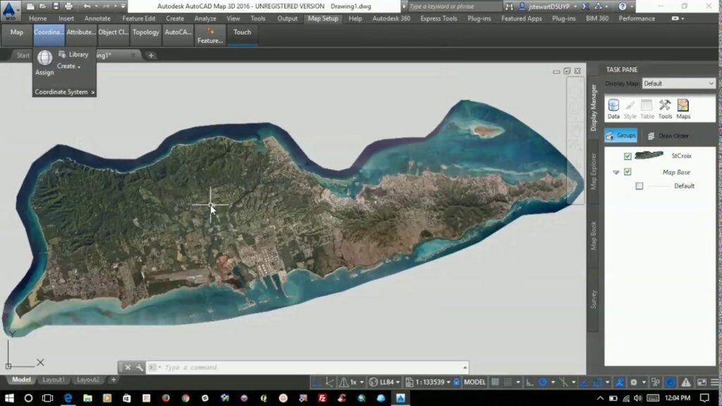 Autocad map 3d software